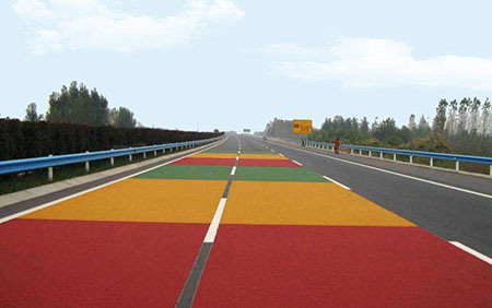 环氧彩色地坪是怎样让路面有颜色的？